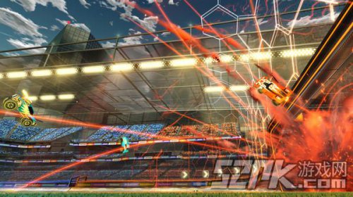  火箭联盟车球大战升级，空中特技决胜毫厘之间  